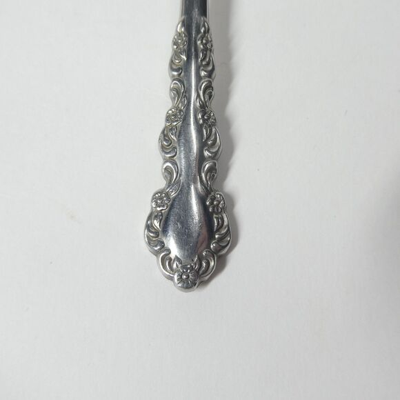 Oneida Shelley Teaspoon Stainless Spoon 6" Cube Mark Vintage - Picture 2 of 6